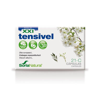 21-C Tensivel met langdurige afgifte Soria Natural, 30 capsules
