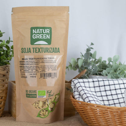 Lanières de soja texturées bio NaturGreen 115 g