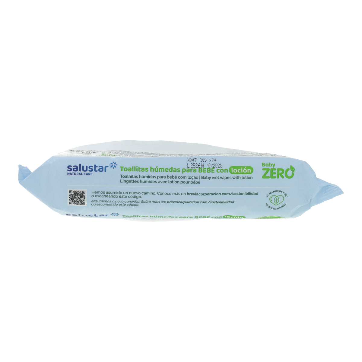 Salviettine biodegradabili per bambini Salustar 60 pz