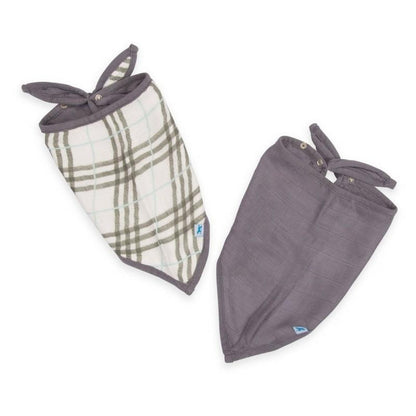 Pendleton Plaid bamboo bibs, 2 pcs, Little Unicorn