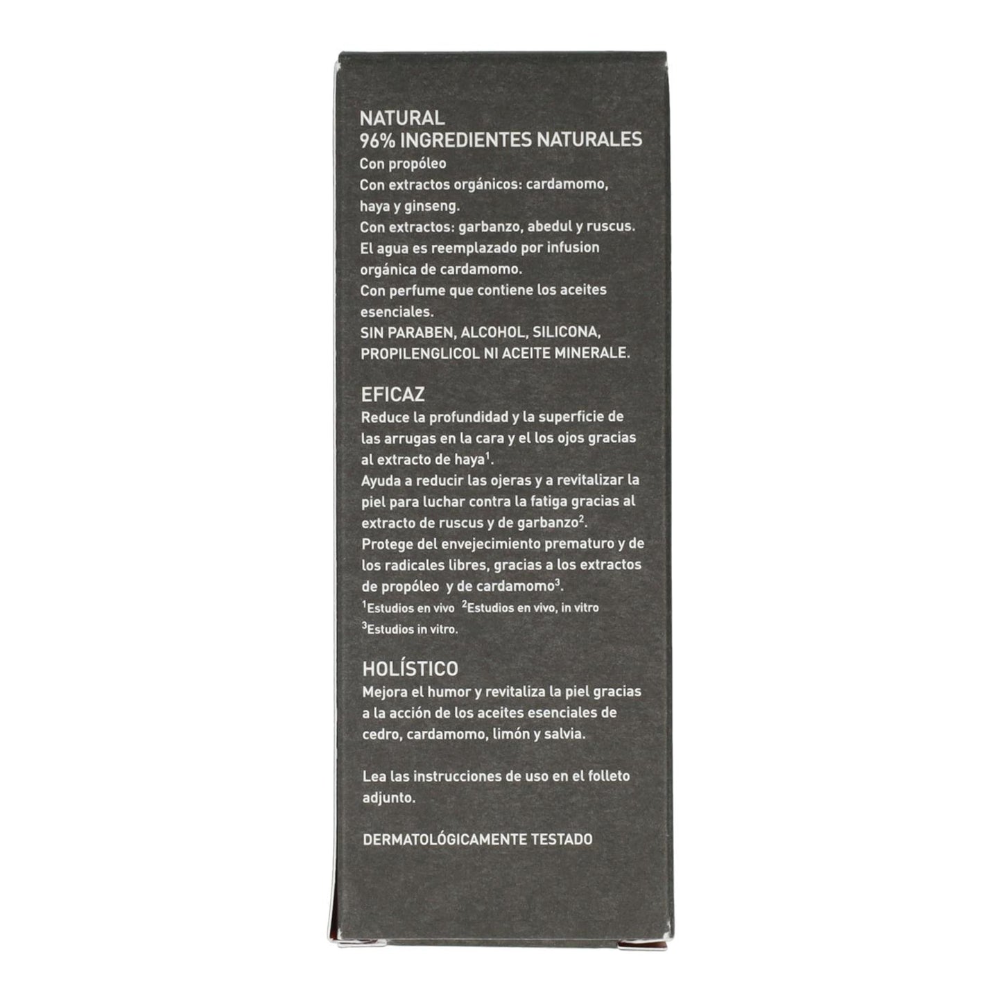 Anti-Wrinkle Cream - Anti-Fatigue Face and Eyes with Cardamom and Propolis Apivita 50 ml for Men