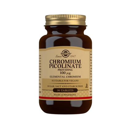 Yeast-free Chromium Picolinate 90 capsules Solgar