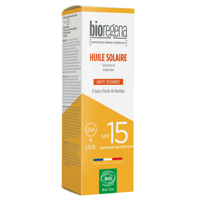 Hypoallergenes Sonnenspray SPF 15 von Bioregena, 90 ml