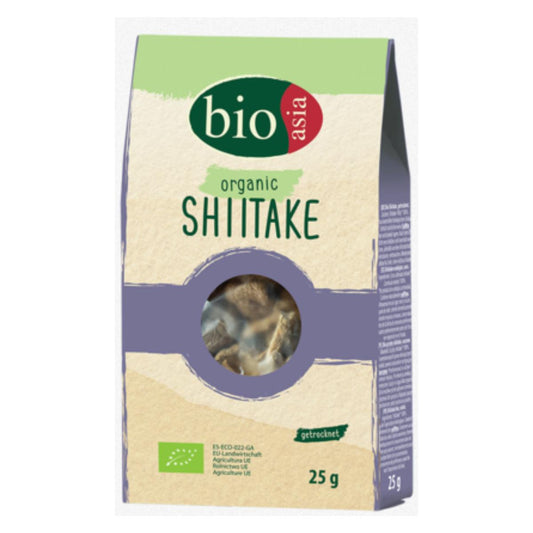 Bioasia Bio-Shiitake-Pilze 25 g