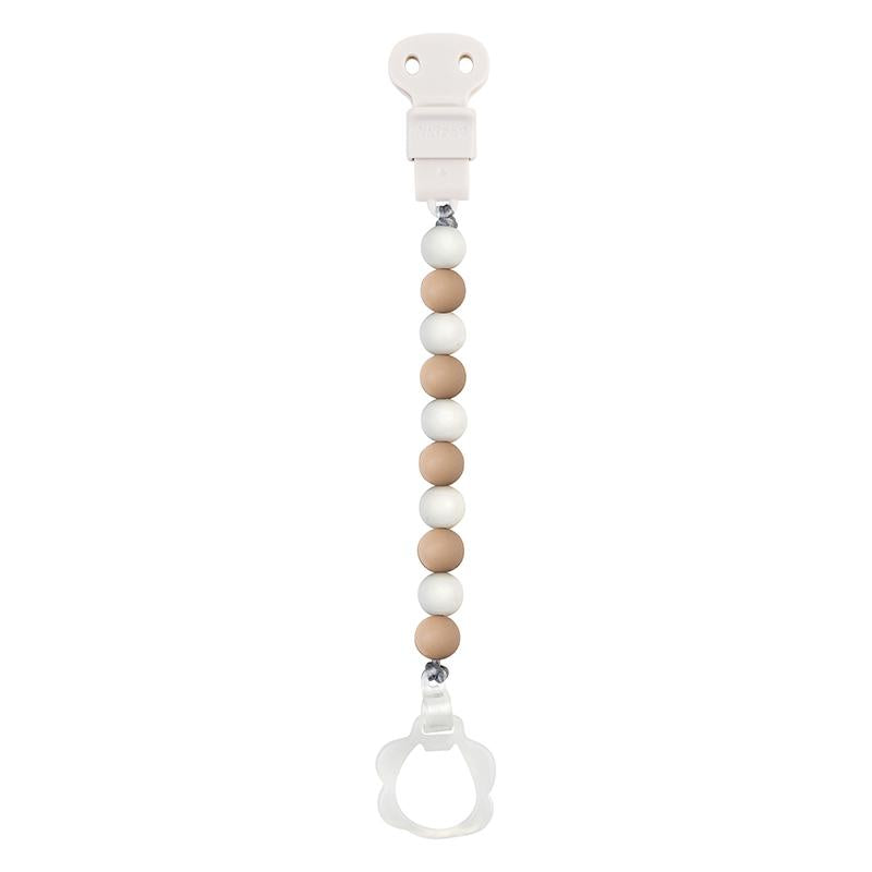 Pinza per ciuccio  (con clip per ciuccio) Doukidou Blu-Bianco