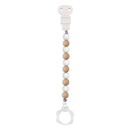 Pinza per ciuccio  (con clip per ciuccio) Doukidou Blu-Bianco