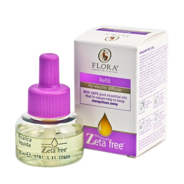 Navulling elektrische diffuser Flora muggenwerend middel 25 ml (45 NACHTEN)