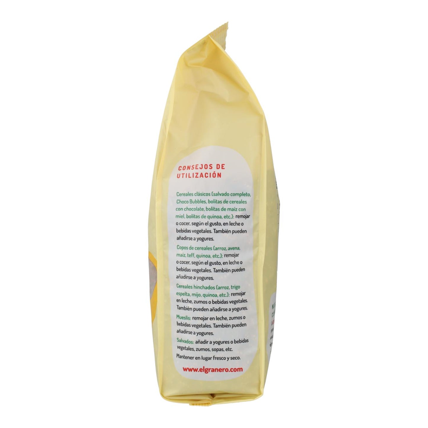 Riz complet soufflé à l'agave et au cacao El Granero, 300 g