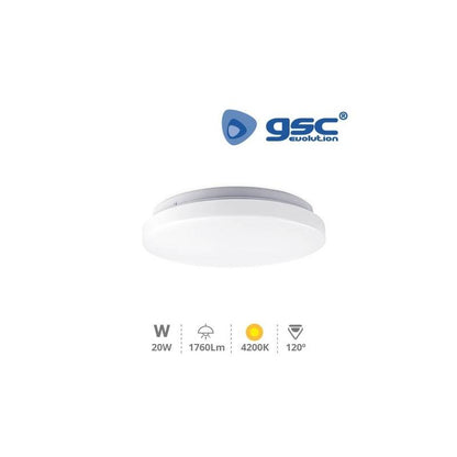 Plafoniera rotonda a LED Mond GSC 20W 4200K