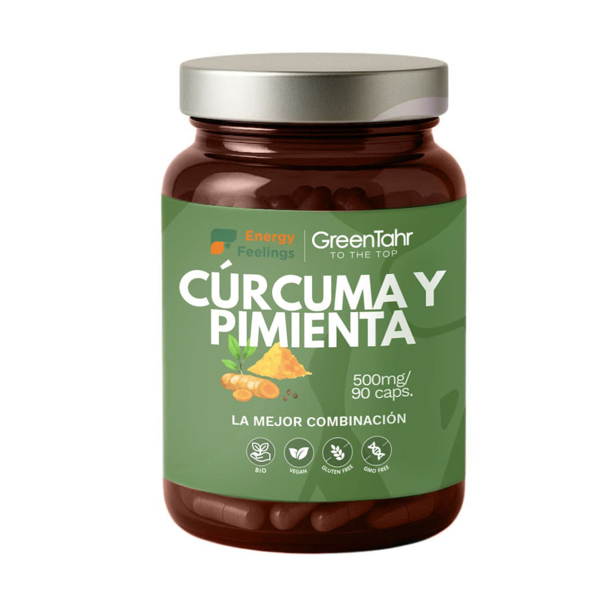 Gurkmeja och peppar ECO Energy Feelings 90 kapslar