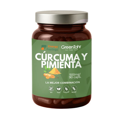 Gurkmeja och peppar ECO Energy Feelings 90 kapslar