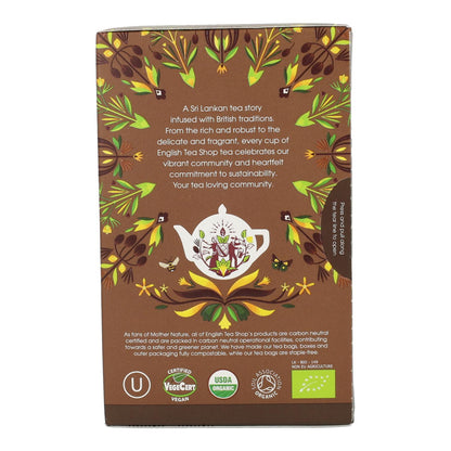 Herbata Rooibos czekoladowo-waniliowa Bio English Tea Shop 40 g