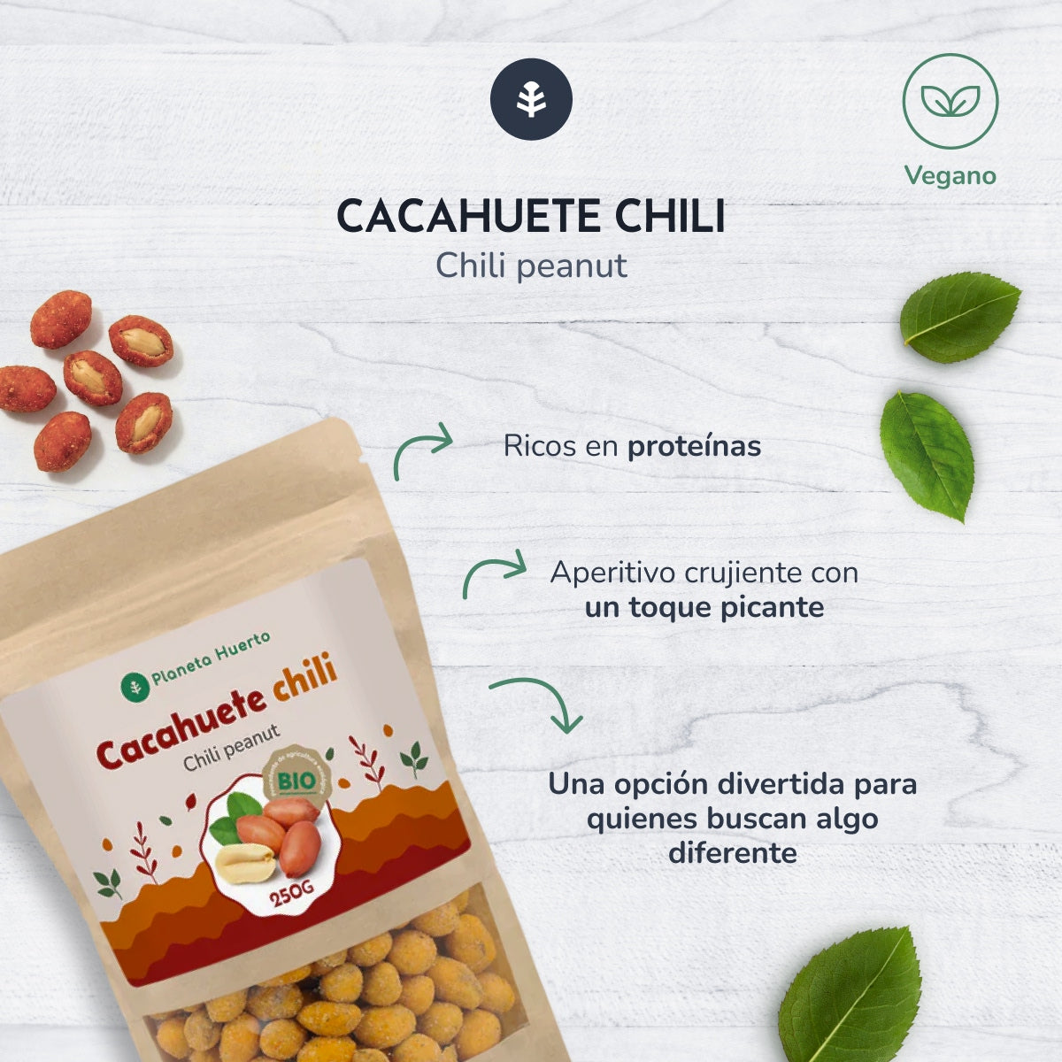 Spaanse peper pinda Planeta Huerto 250gr