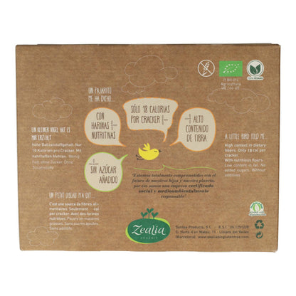 Zealia Organic Gluten-Free Buckwheat and Quinoa Crackers 120 g