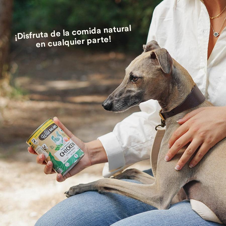 Confezione di pollo barf per cani 6 x 400 g Wild Balance
