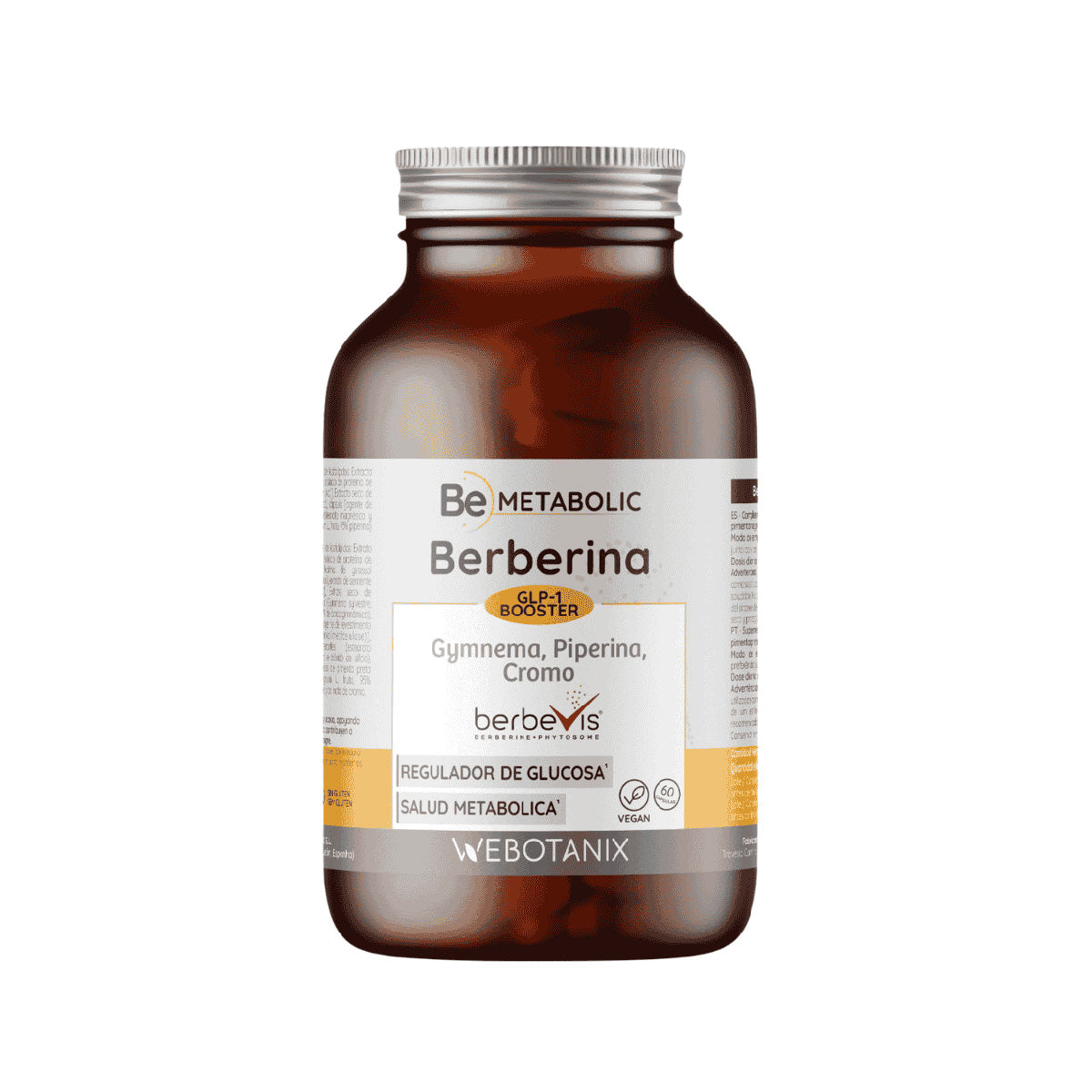 Berberine BeMetabolic WeBotanix 60 capsules