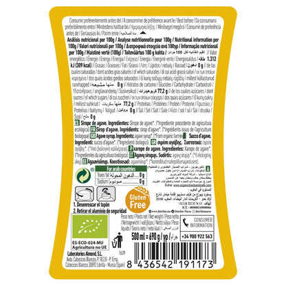 Rå agavesirap Naturgreen, 500 ml