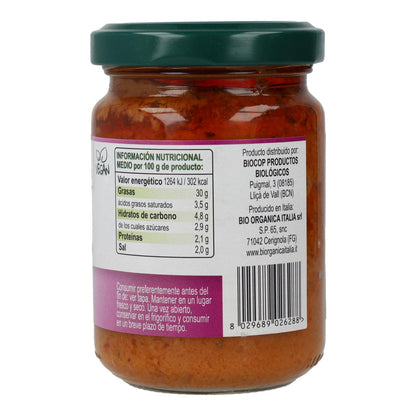 Veganes Bio-Auberginenpesto aus Italien, 140 g 
