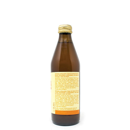 Kombucha med passionsfrukt och citron, ekologisk, Voelkel, 330 ml